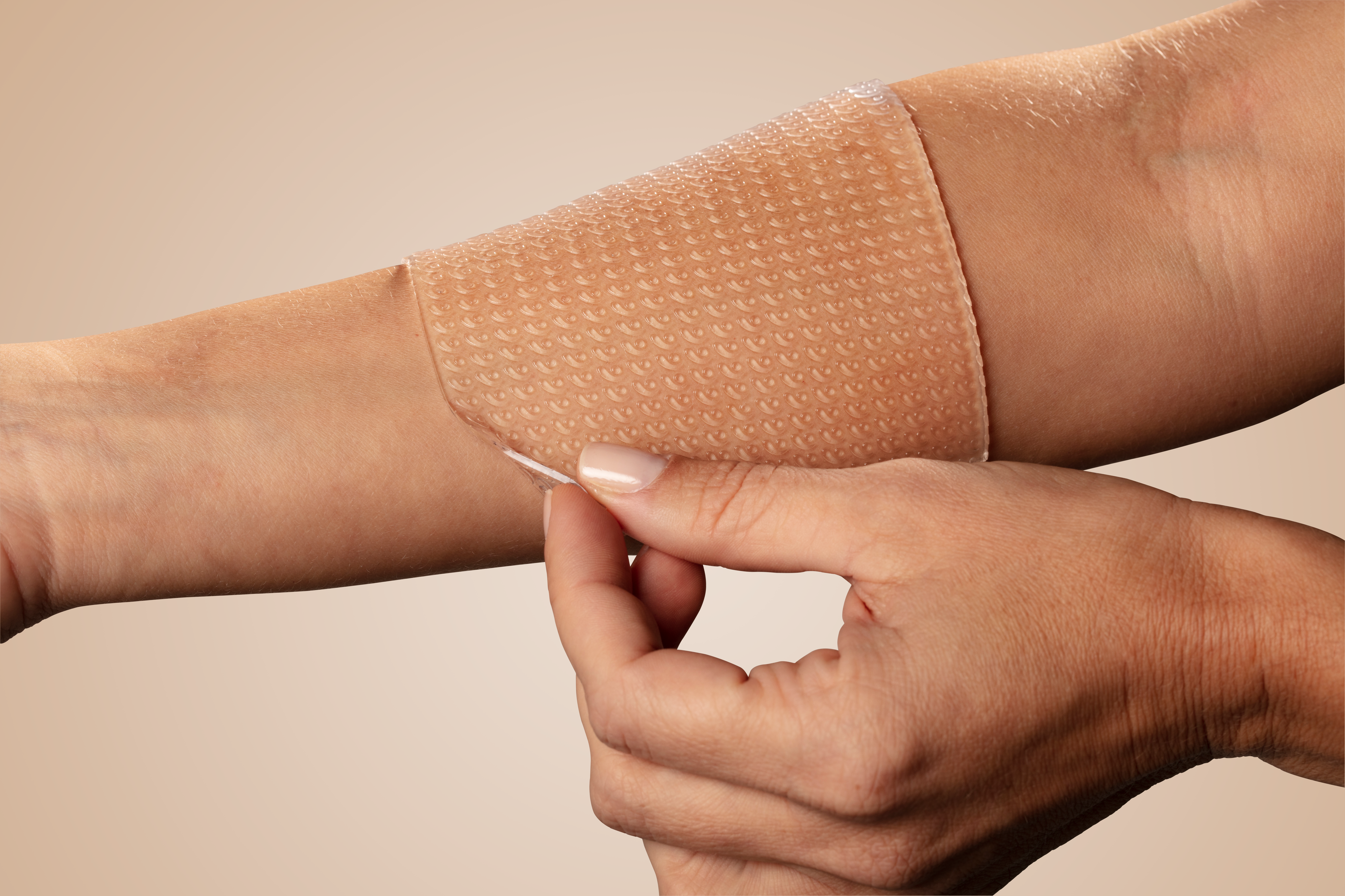 Medgel Cicatriz Placa aplicada