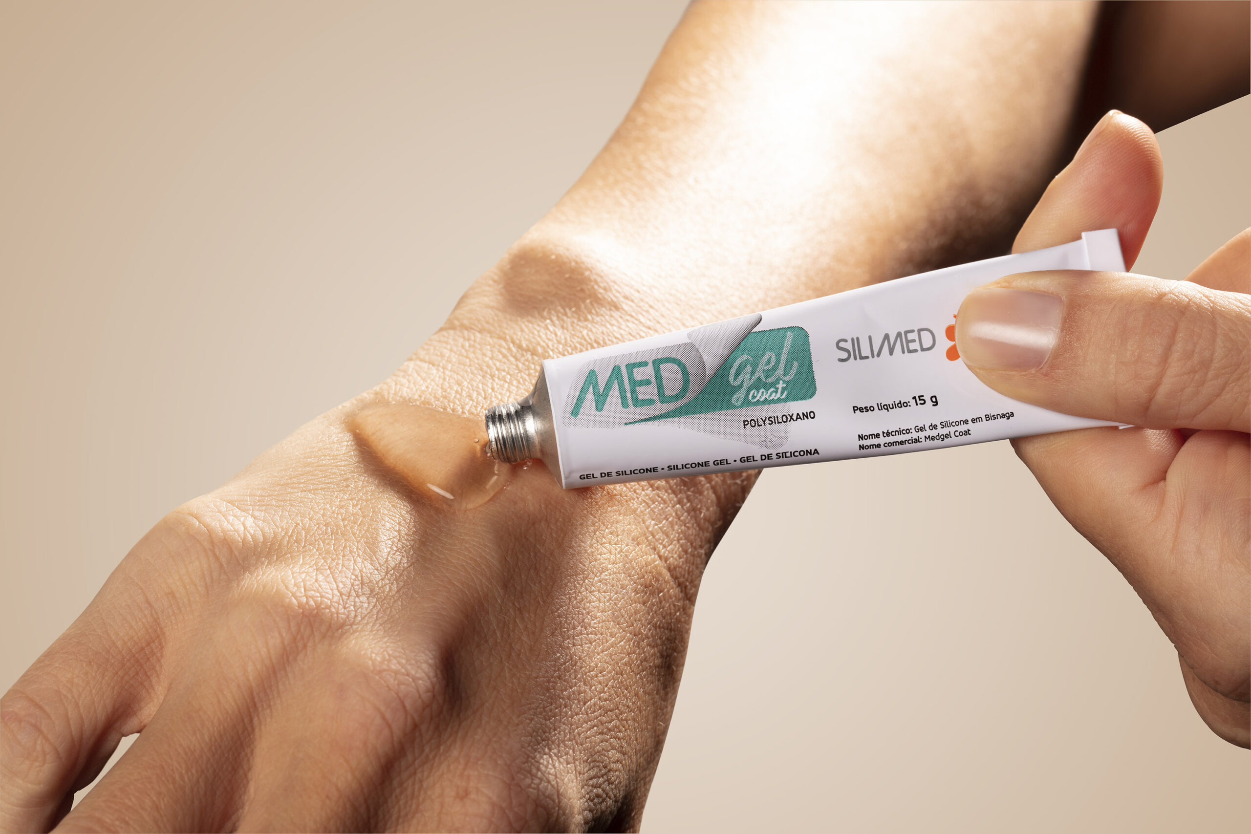 Medgel cicatriz coat aplicada