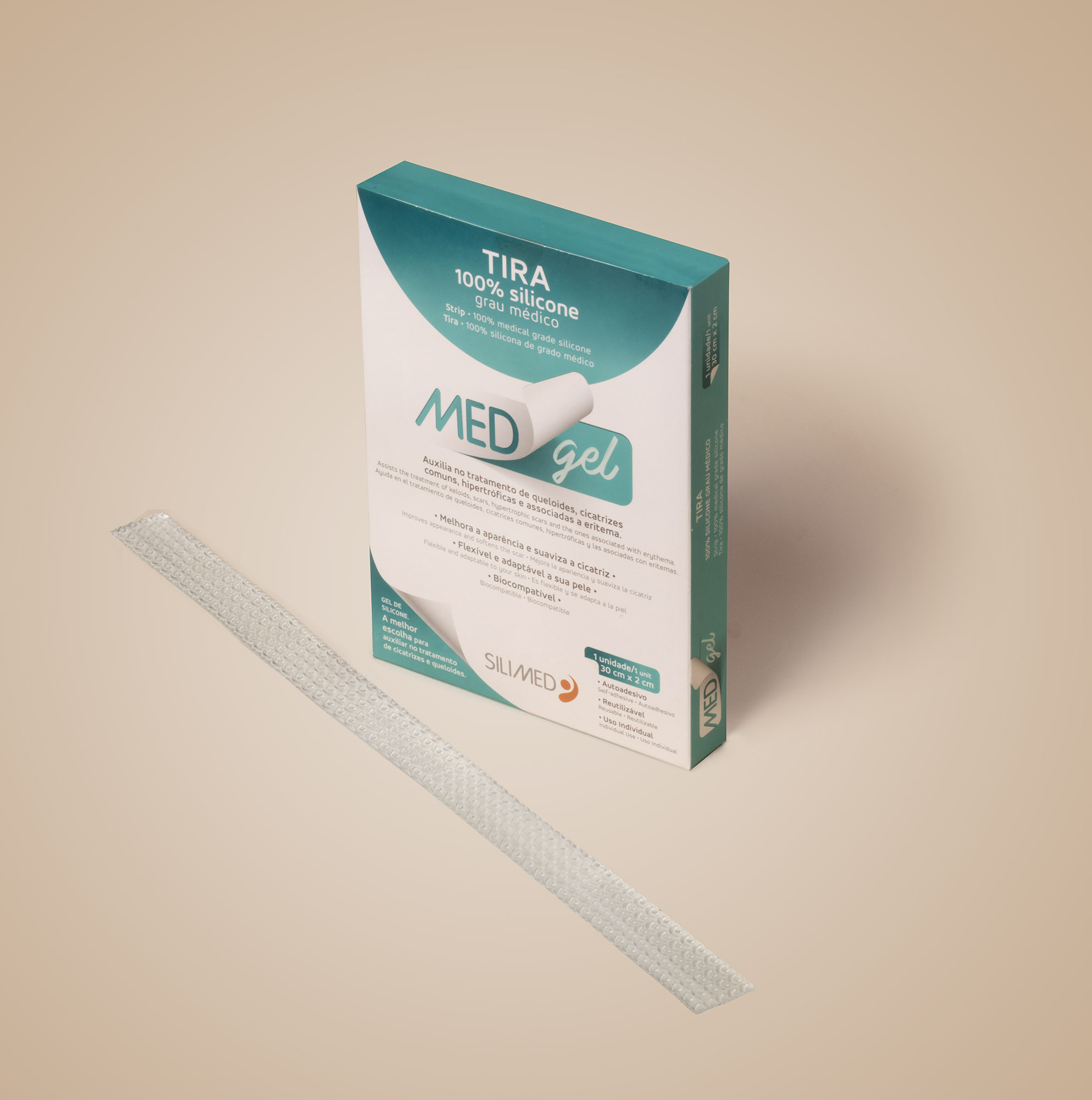 Medgel cicatriz tira