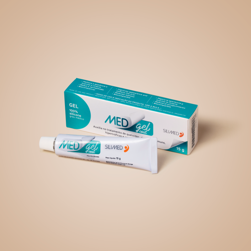 Medgel cicatriz coat caixa mais produto